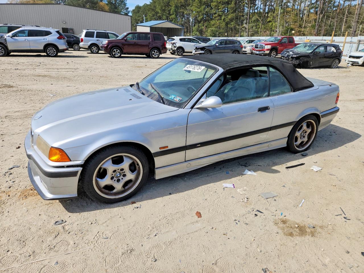 1998 Bmw M3 Automatic Silver vin: WBSBK0330WEC39449