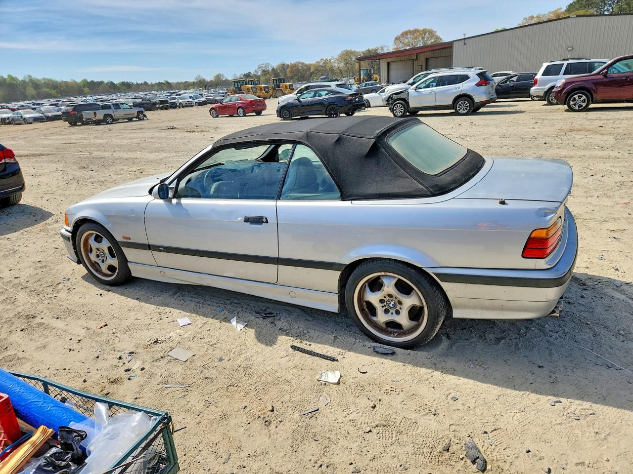 1998 Bmw M3 Automatic Silver vin: WBSBK0330WEC39449