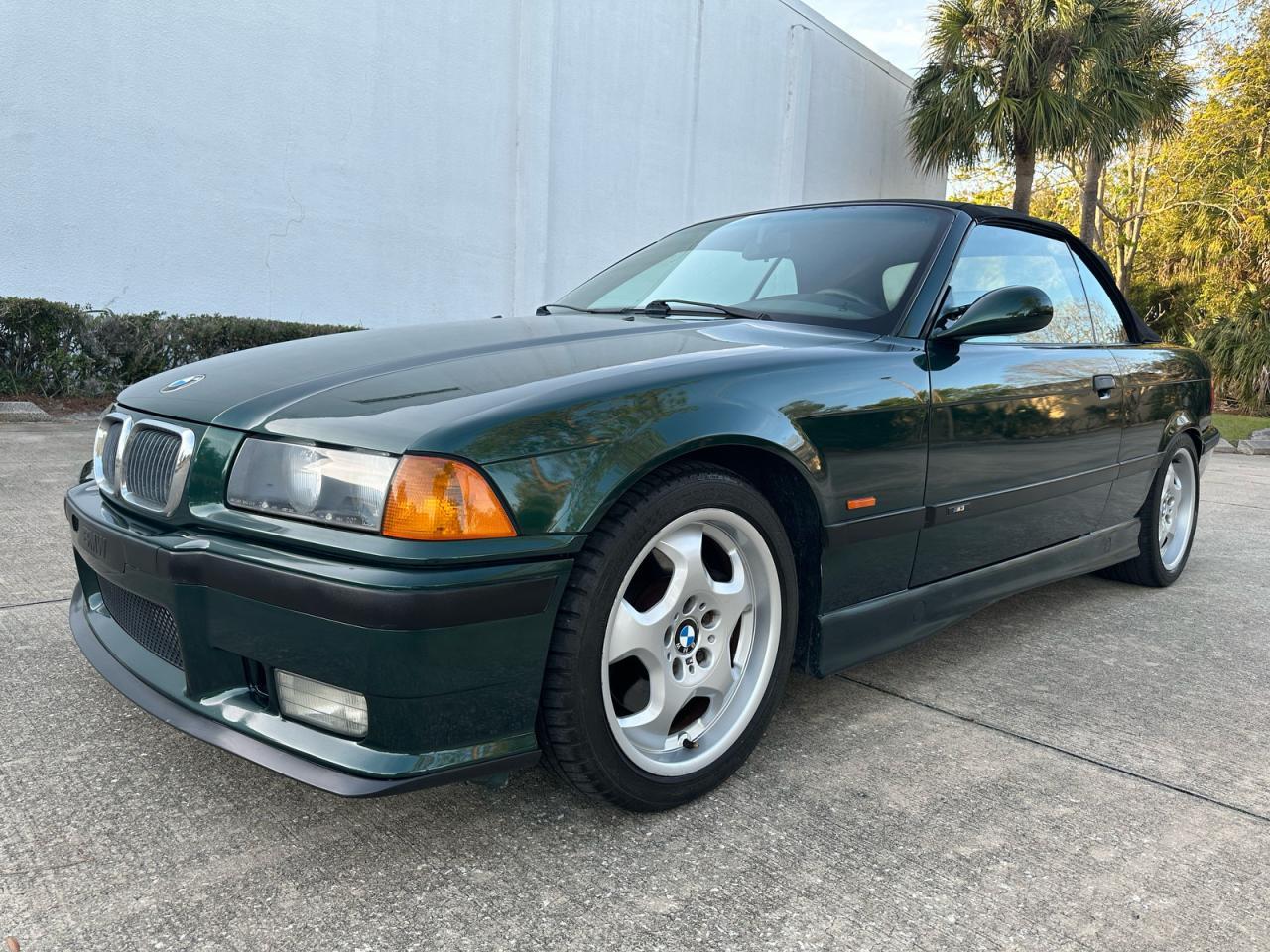 1998 Bmw M3 Automatic Green vin: WBSBK0333WEC39722