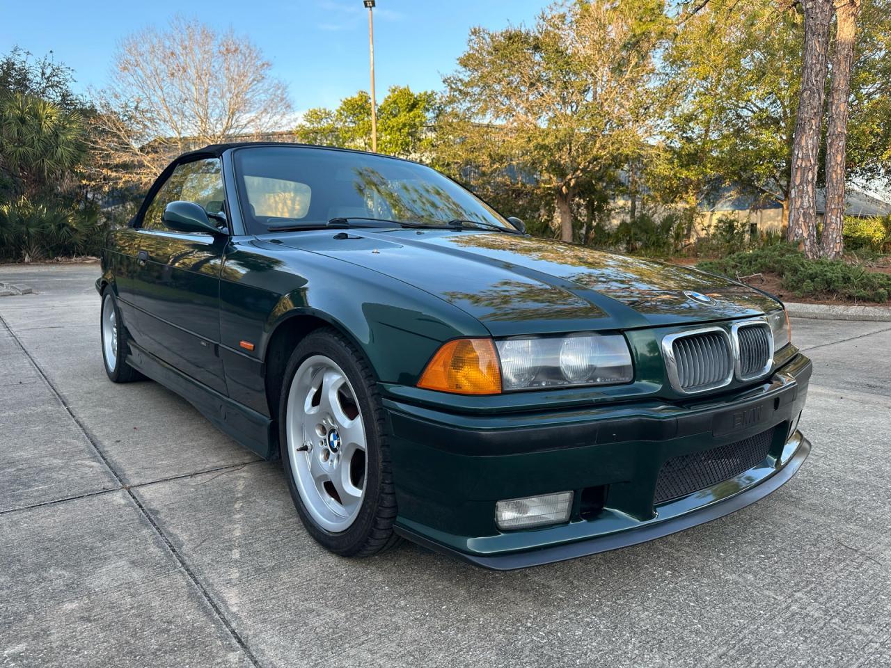 1998 Bmw M3 Automatic Зеленый vin: WBSBK0333WEC39722