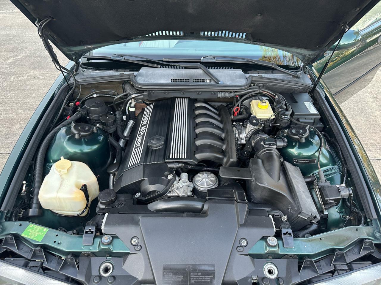 1998 Bmw M3 Automatic Green vin: WBSBK0333WEC39722