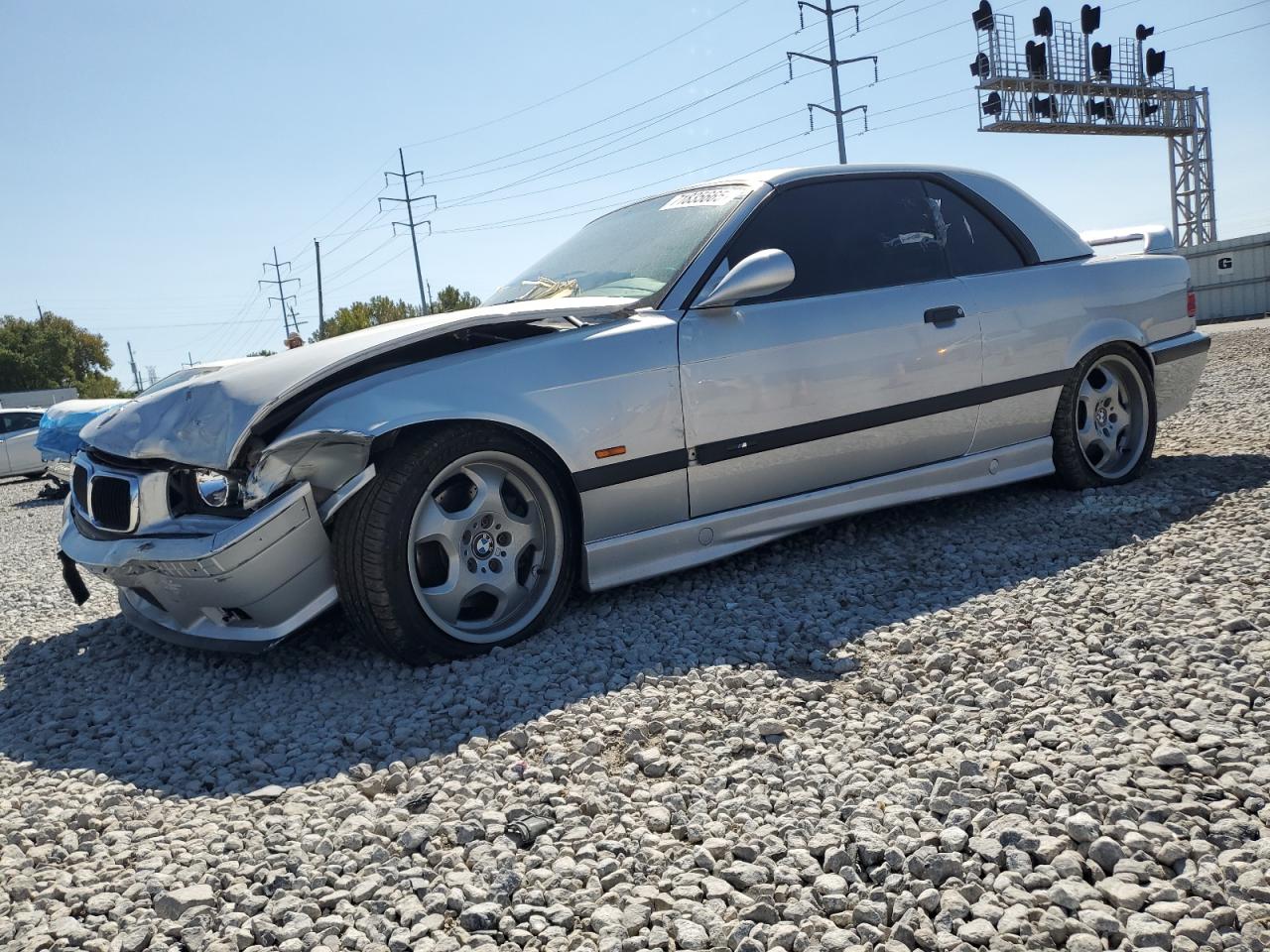 1998 Bmw M3 Automatic Silver vin: WBSBK0337WEC38489