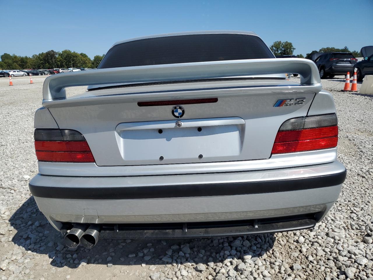1998 Bmw M3 Automatic Silver vin: WBSBK0337WEC38489