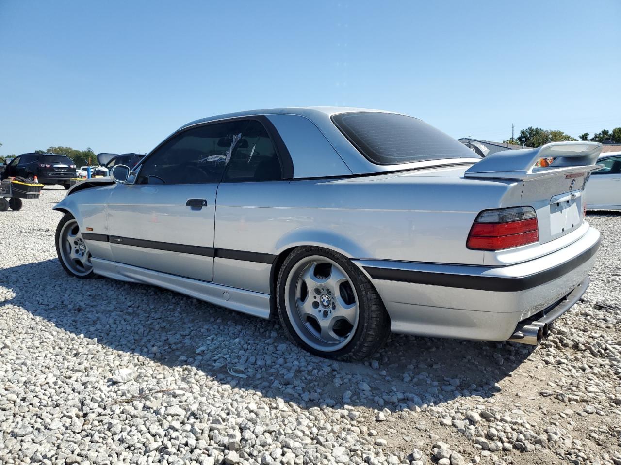 1998 Bmw M3 Automatic Silver vin: WBSBK0337WEC38489