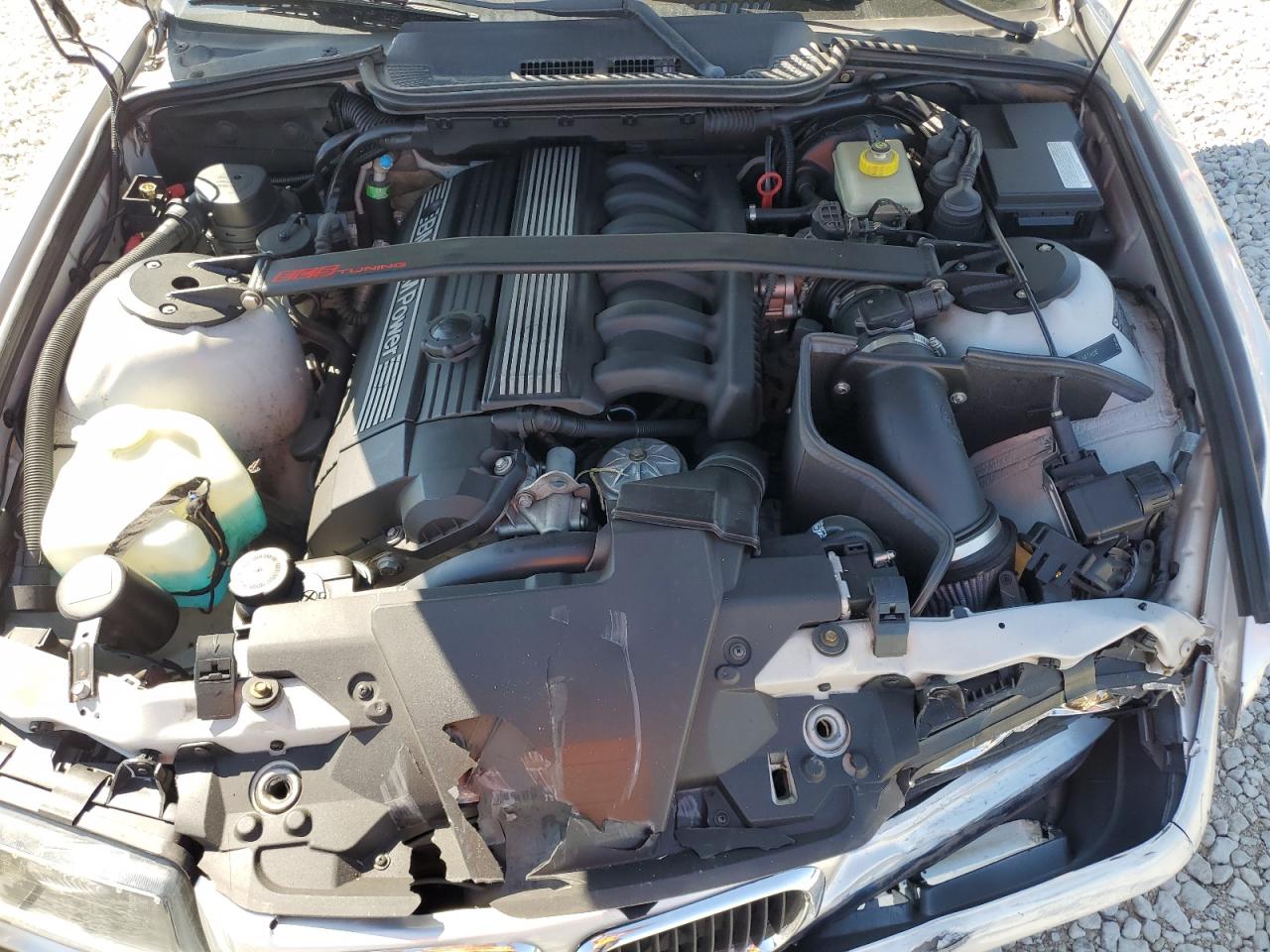 1998 Bmw M3 Automatic Silver vin: WBSBK0337WEC38489