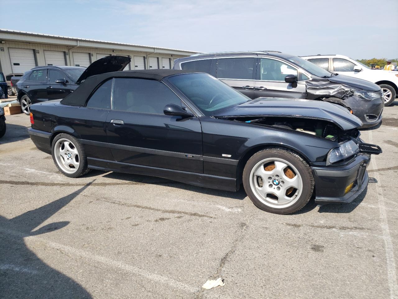 1998 Bmw M3 Automatic Black vin: WBSBK0338WEC39733