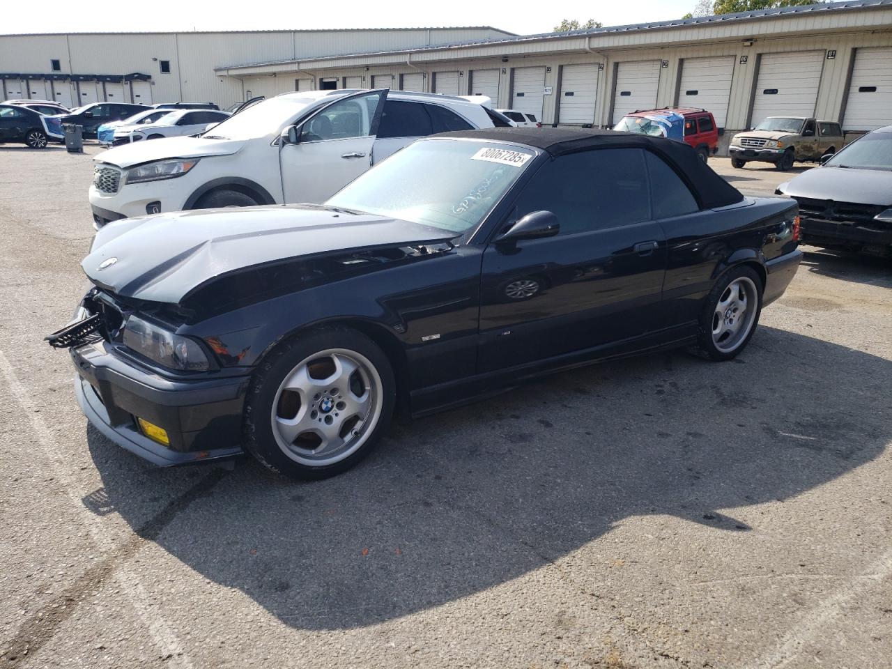 1998 Bmw M3 Automatic Black vin: WBSBK0338WEC39733
