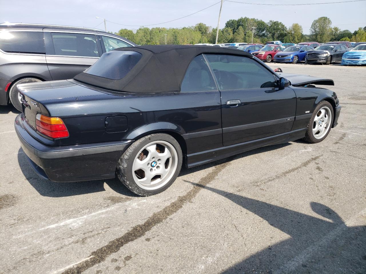 1998 Bmw M3 Automatic Black vin: WBSBK0338WEC39733