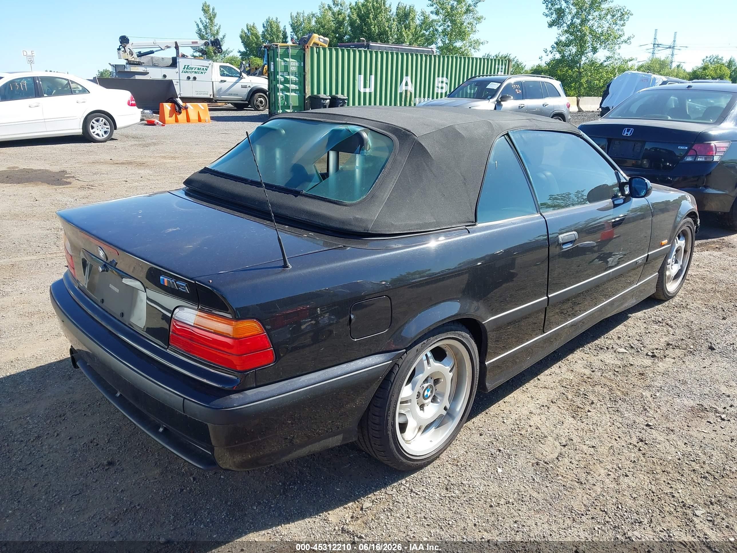 1999 Bmw M3   Black vin: WBSBK0338XEC41547