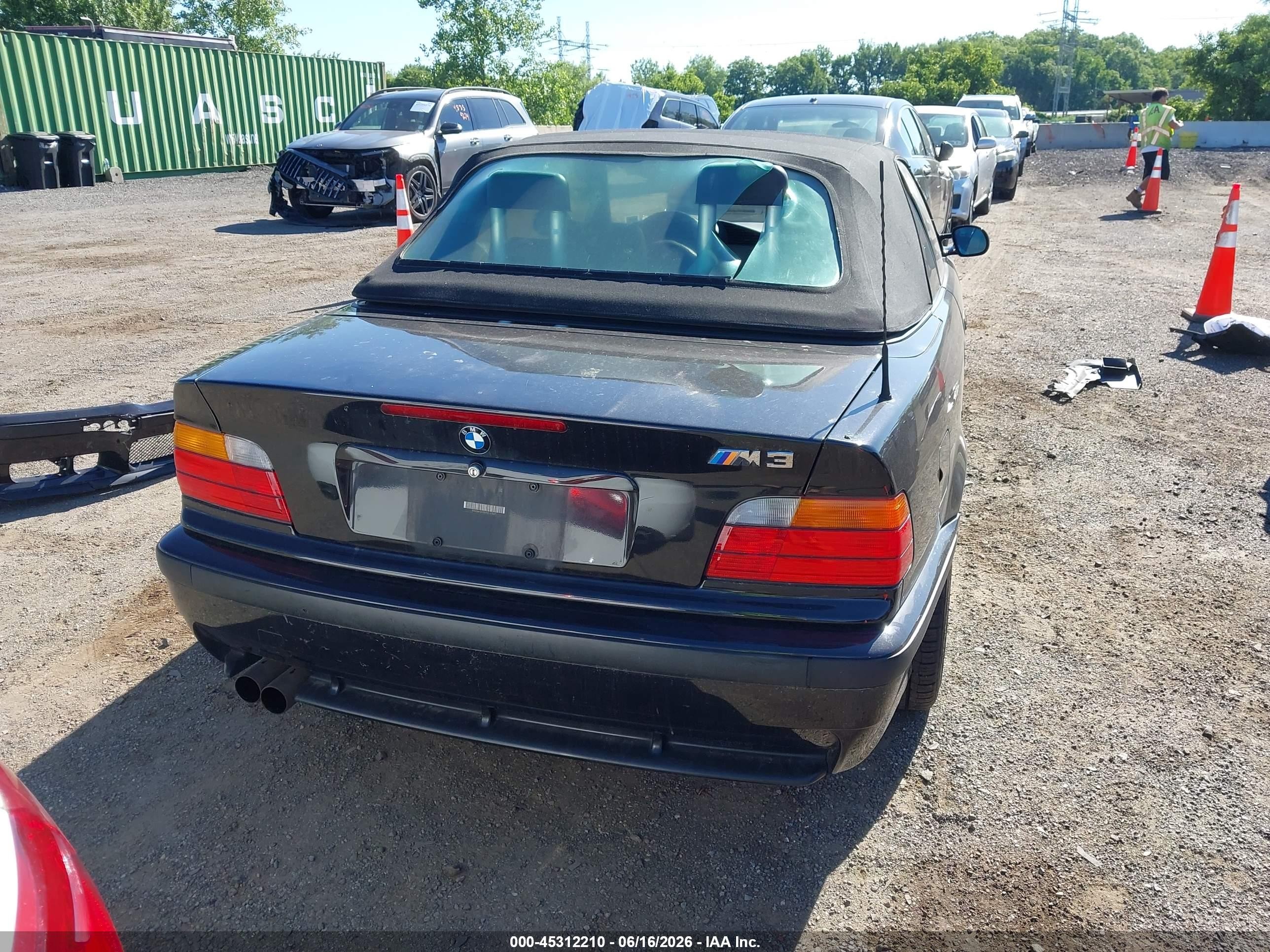1999 Bmw M3   Black vin: WBSBK0338XEC41547
