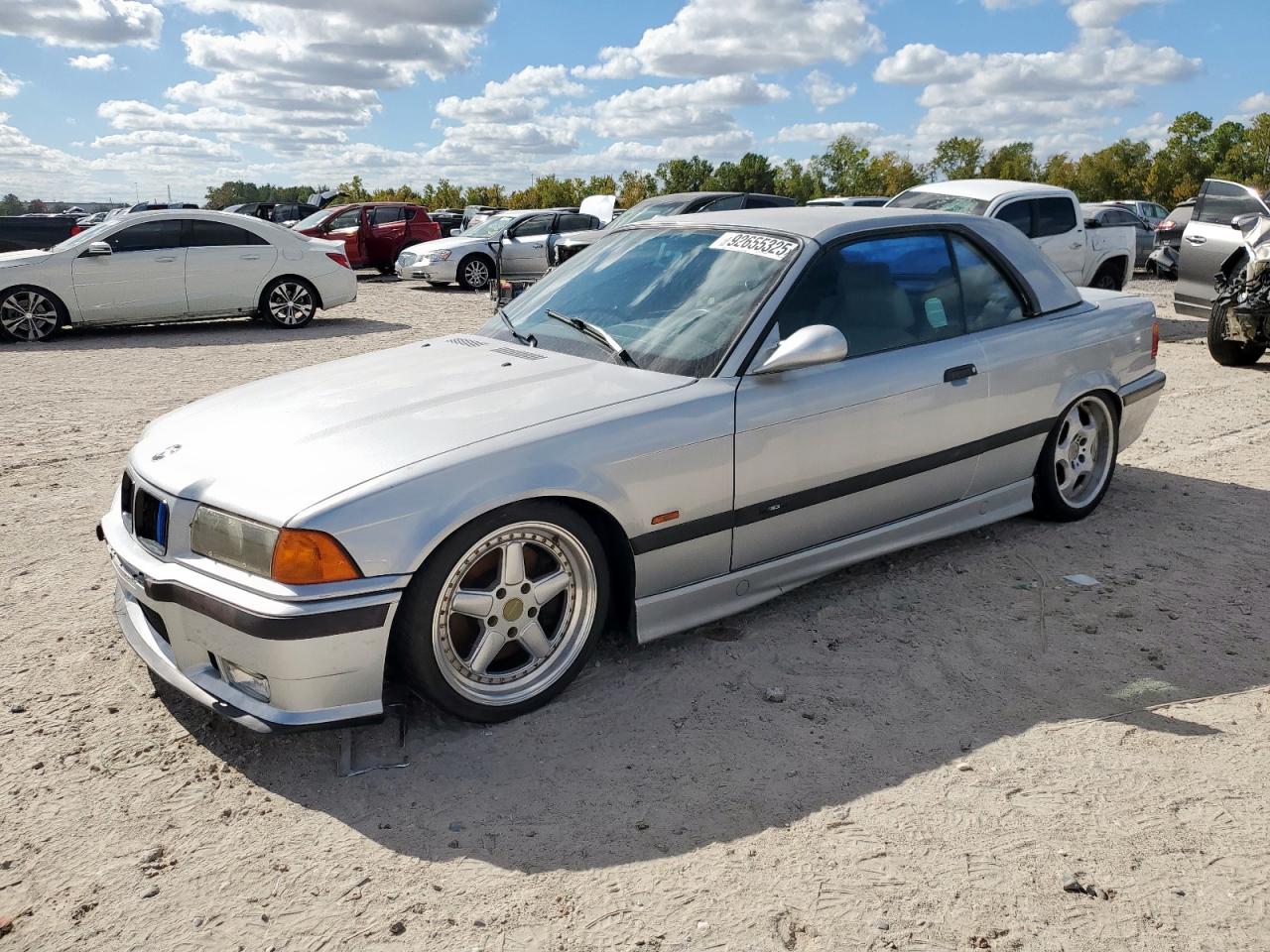 1998 Bmw M3 Automatic Silver vin: WBSBK033XWEC39667
