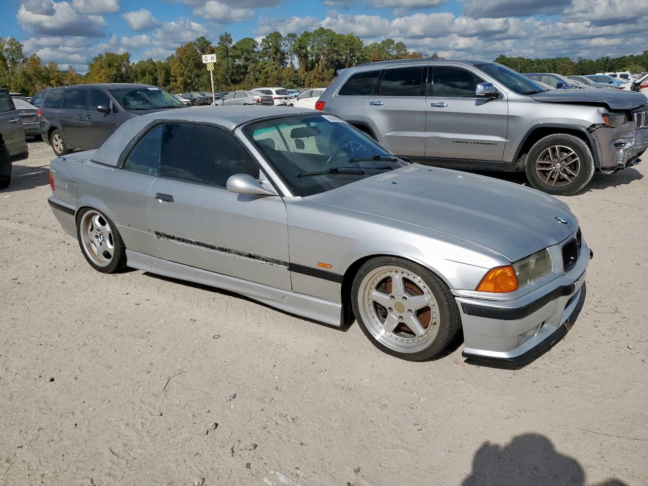 1998 Bmw M3 Automatic Silver vin: WBSBK033XWEC39667