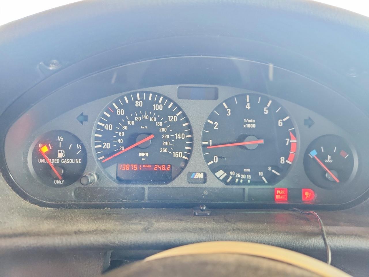 1999 Bmw M3 Blue vin: WBSBK9336XEC43222
