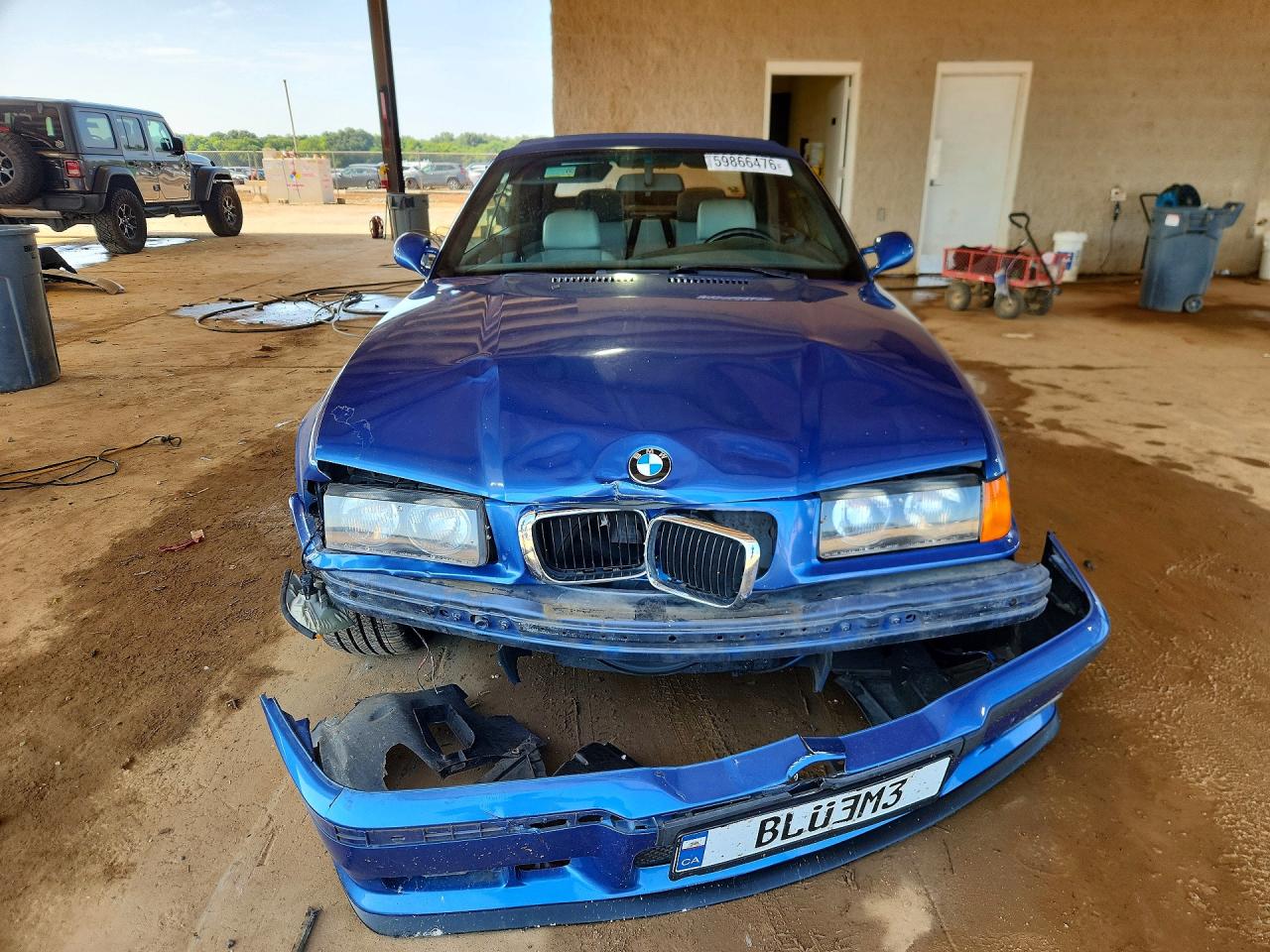 1999 Bmw M3 Blue vin: WBSBK9336XEC43222
