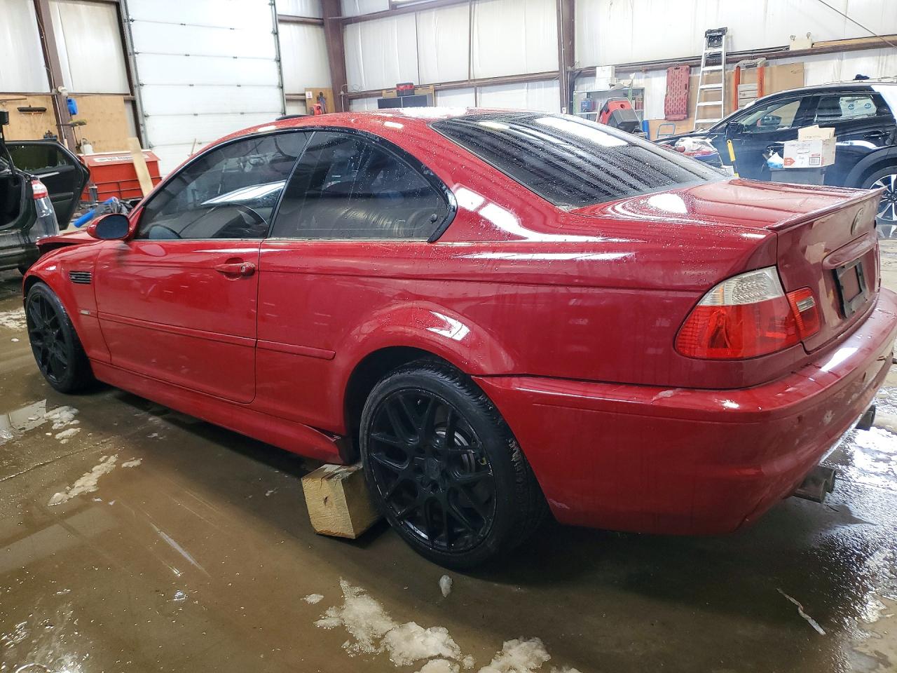 2003 Bmw M3 Red vin: WBSBL93403JR23167