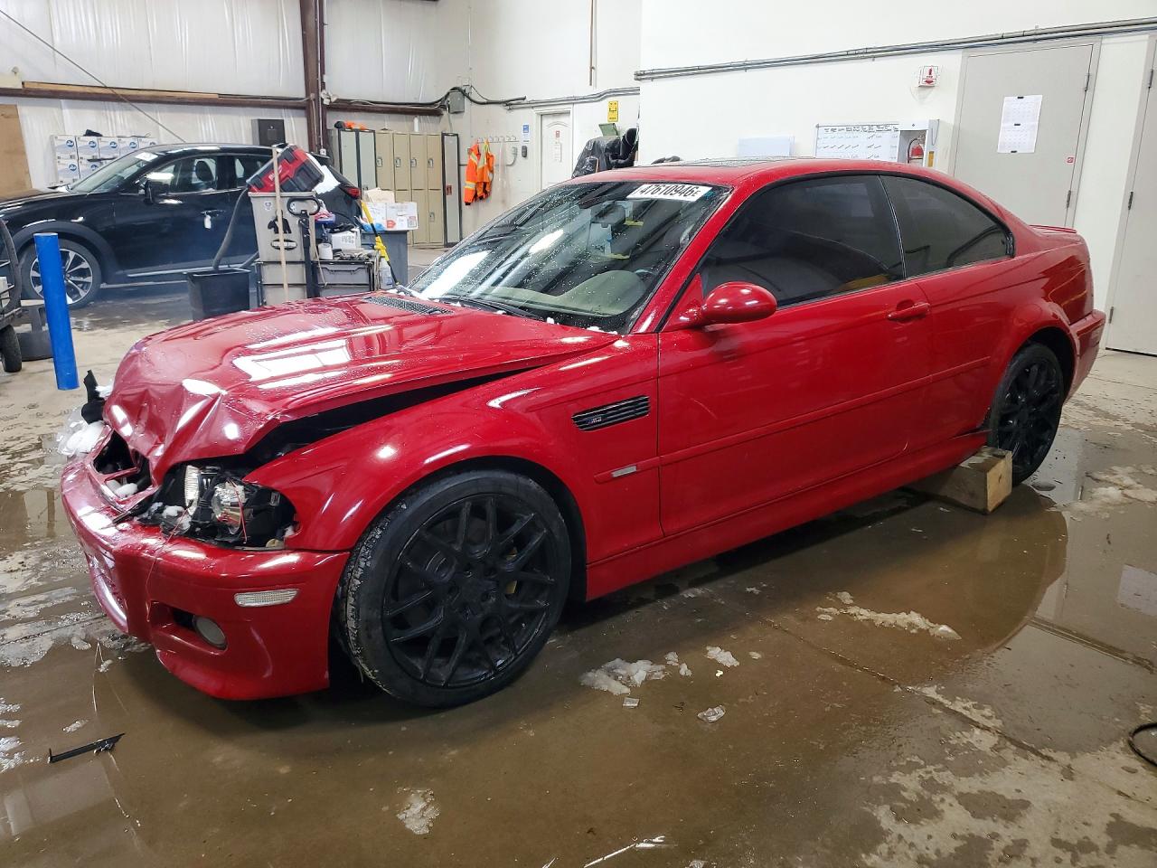 2003 Bmw M3 Red vin: WBSBL93403JR23167
