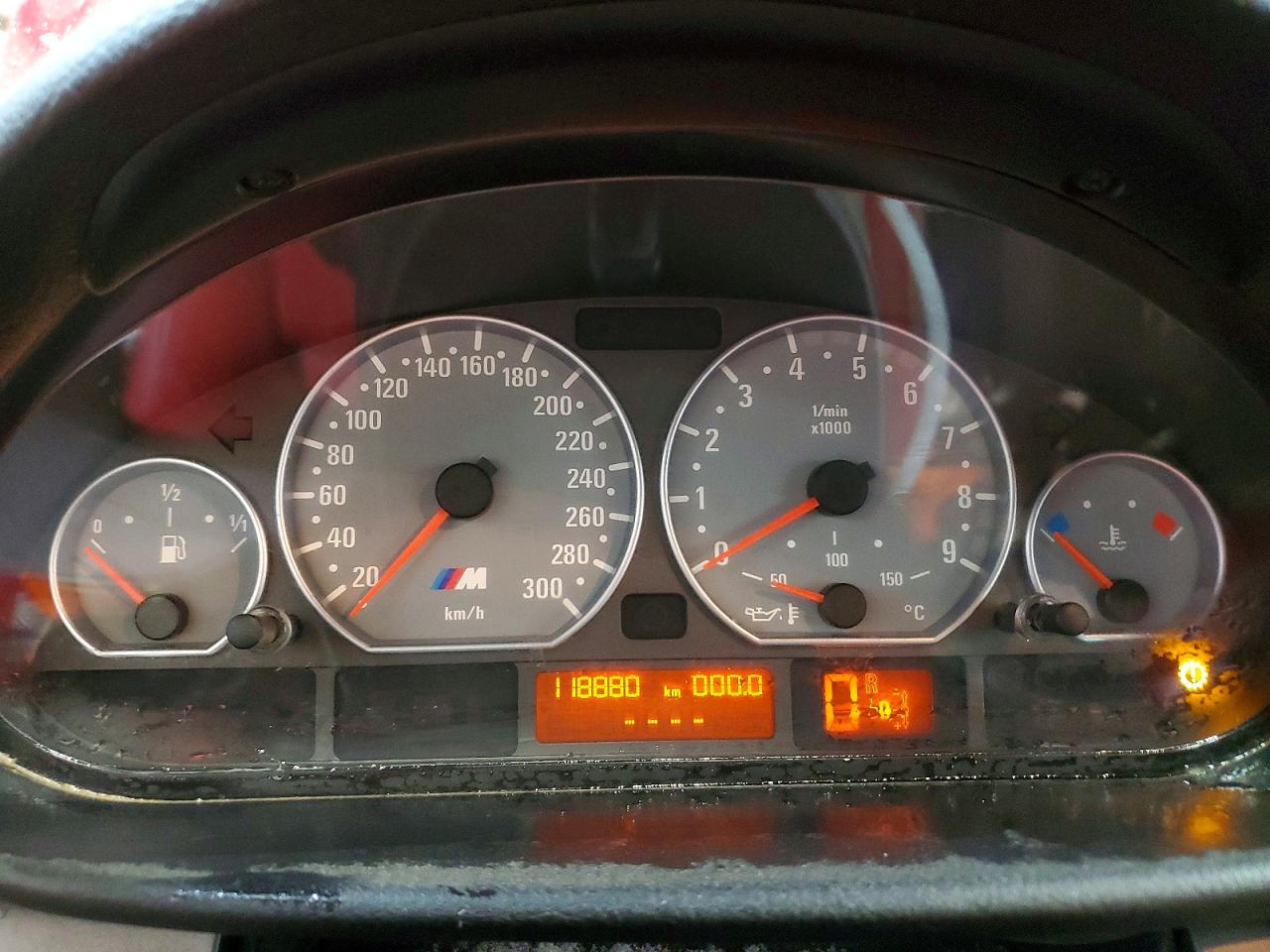 2003 Bmw M3 Red vin: WBSBL93403JR23167