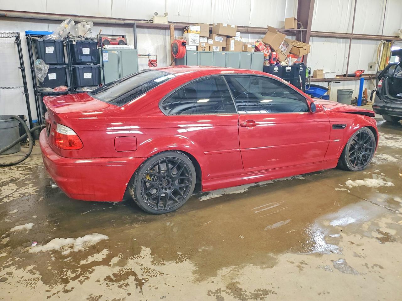 2003 Bmw M3 Red vin: WBSBL93403JR23167