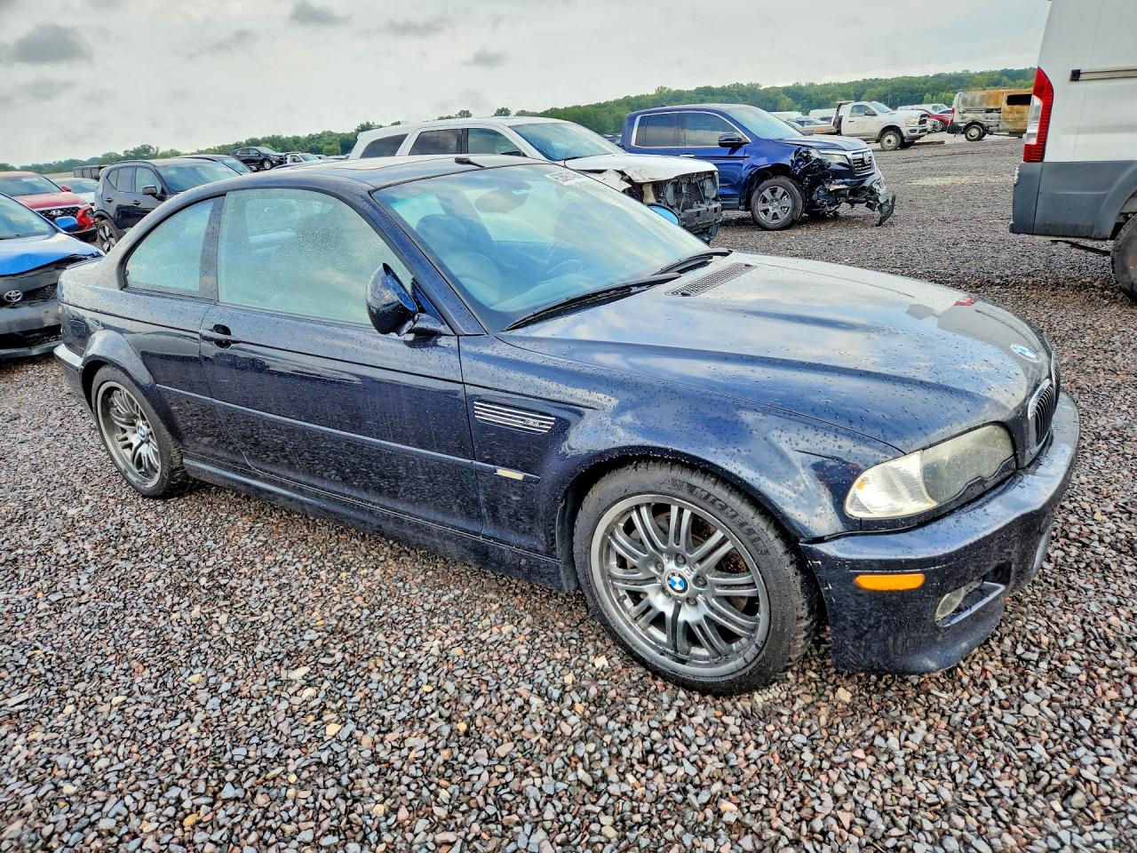 2002 Bmw M3 Black vin: WBSBL93422JR18745