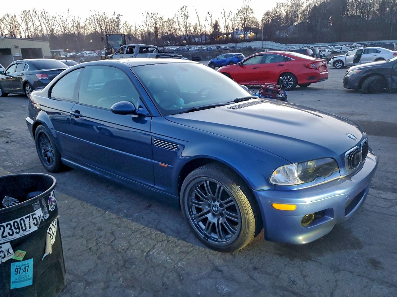 2003 Bmw M3 Blue vin: WBSBL93423JR20089