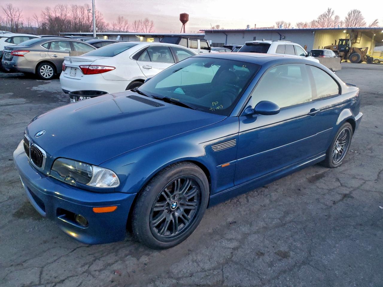 2003 Bmw M3 Blue vin: WBSBL93423JR20089