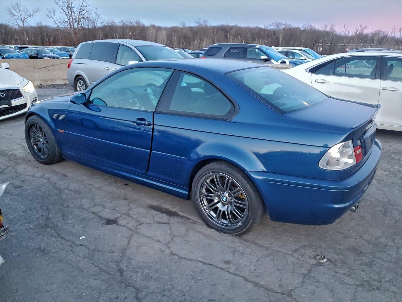 2003 Bmw M3 Blue vin: WBSBL93423JR20089
