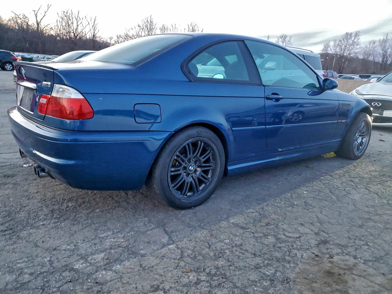 2003 Bmw M3 Blue vin: WBSBL93423JR20089