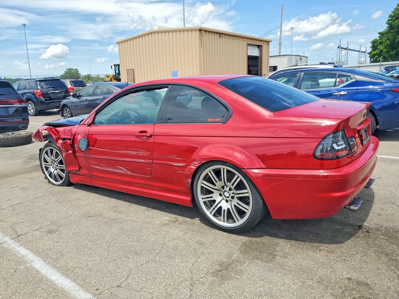 2001 Bmw M3 Ci Red vin: WBSBL93431JR11236