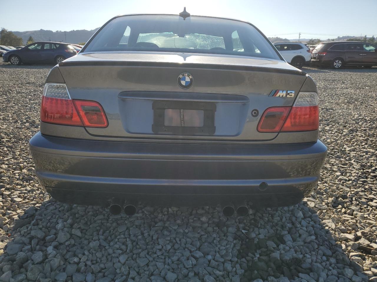 2003 Bmw M3 Gray vin: WBSBL93433JR21641