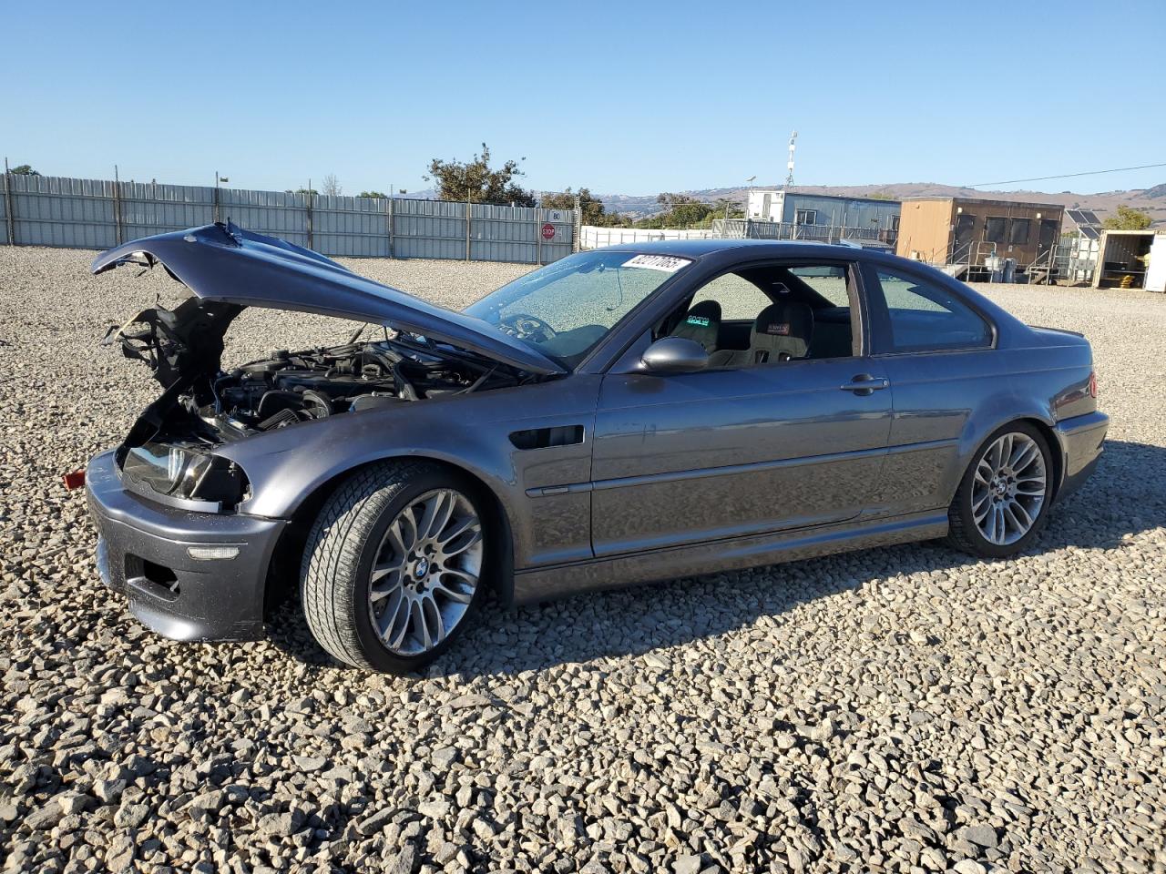 2003 Bmw M3 Gray vin: WBSBL93433JR21641