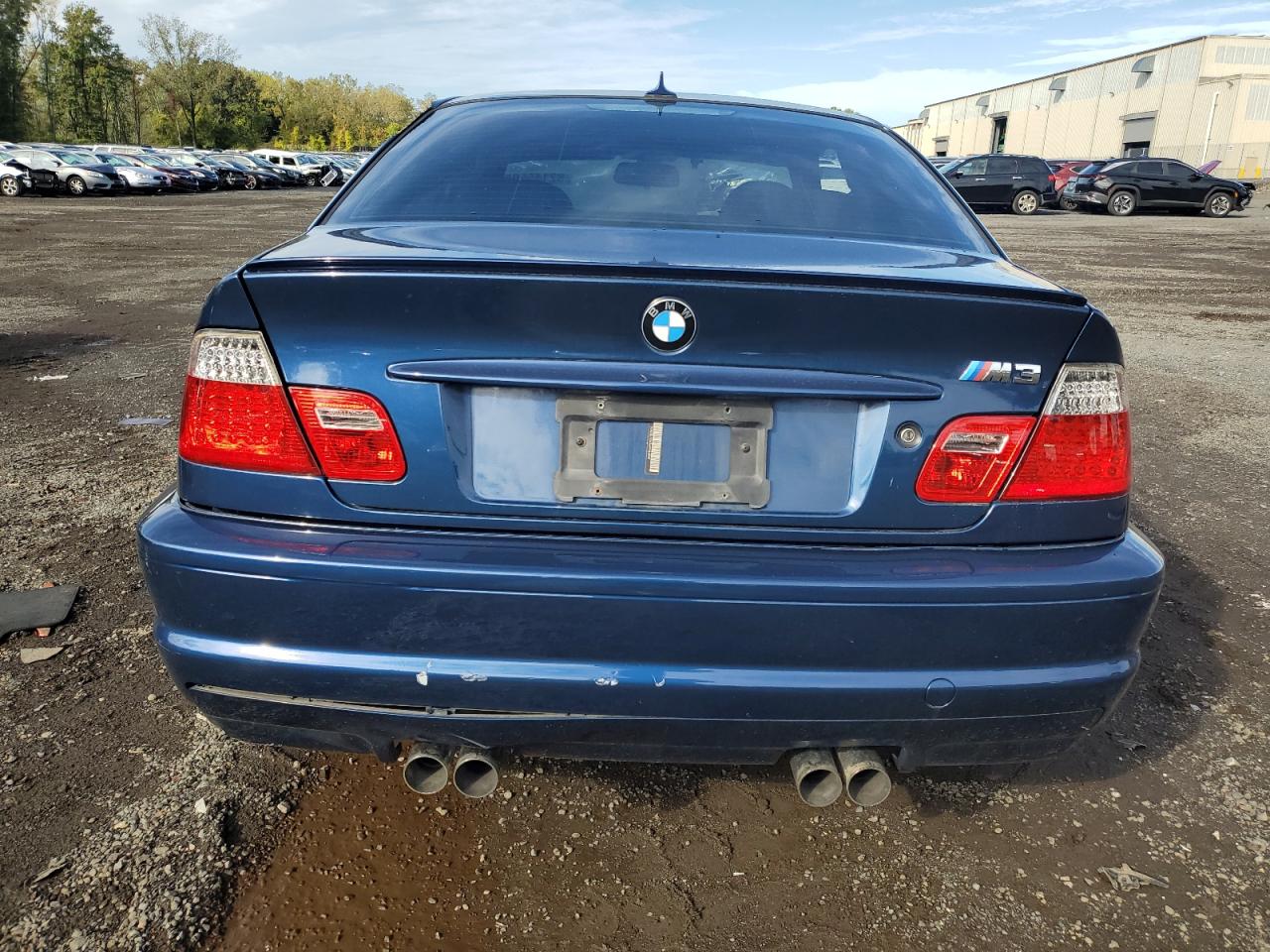 2006 Bmw M3 Blue vin: WBSBL93436PN64981