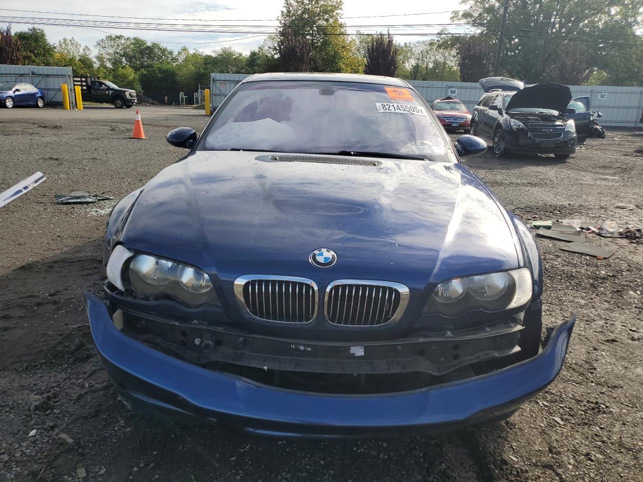 2006 Bmw M3 Blue vin: WBSBL93436PN64981
