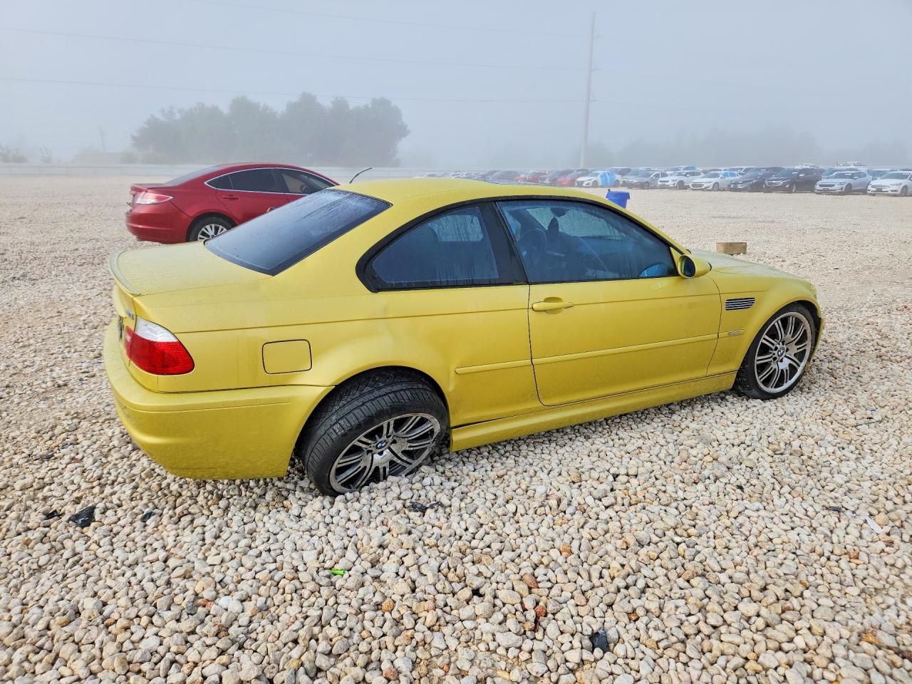 2003 Bmw M3 Yellow vin: WBSBL93443JR23625