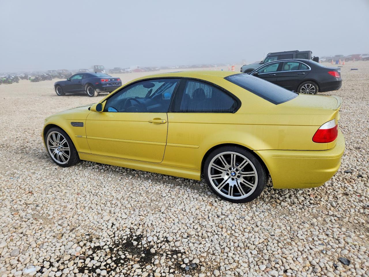 2003 Bmw M3 Yellow vin: WBSBL93443JR23625
