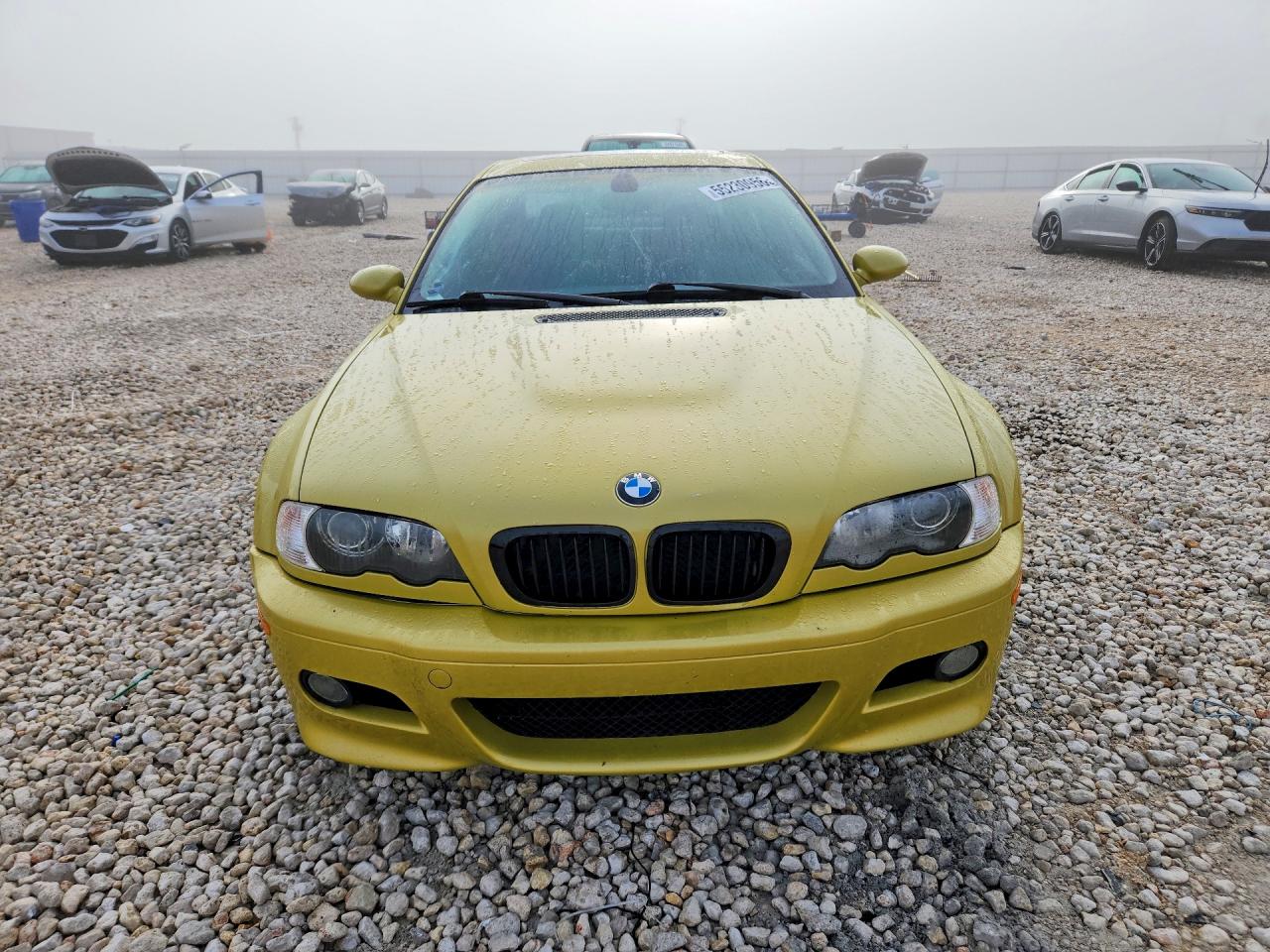 2003 Bmw M3 Yellow vin: WBSBL93443JR23625