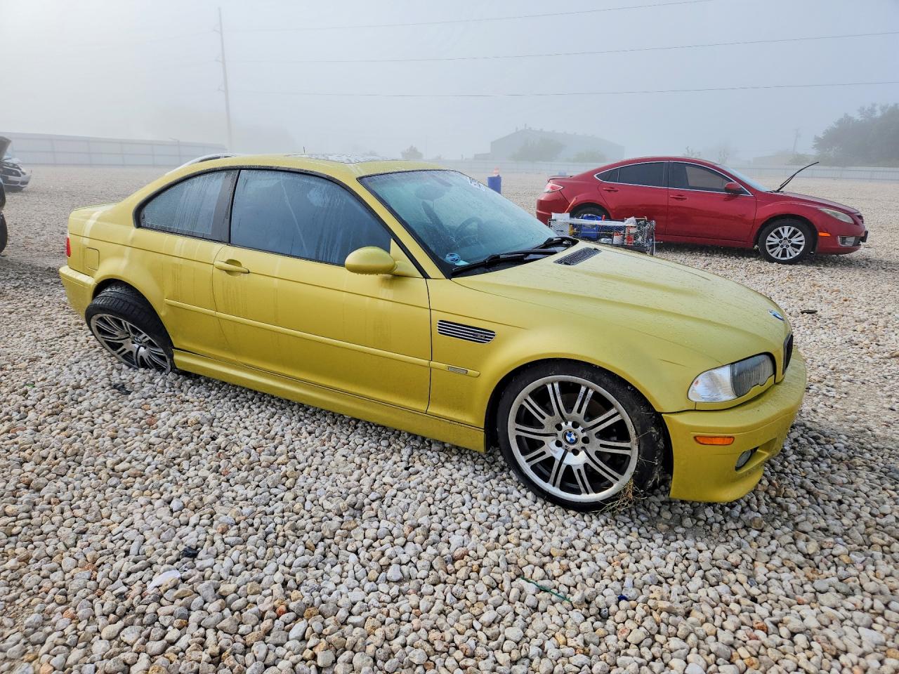 2003 Bmw M3 Yellow vin: WBSBL93443JR23625