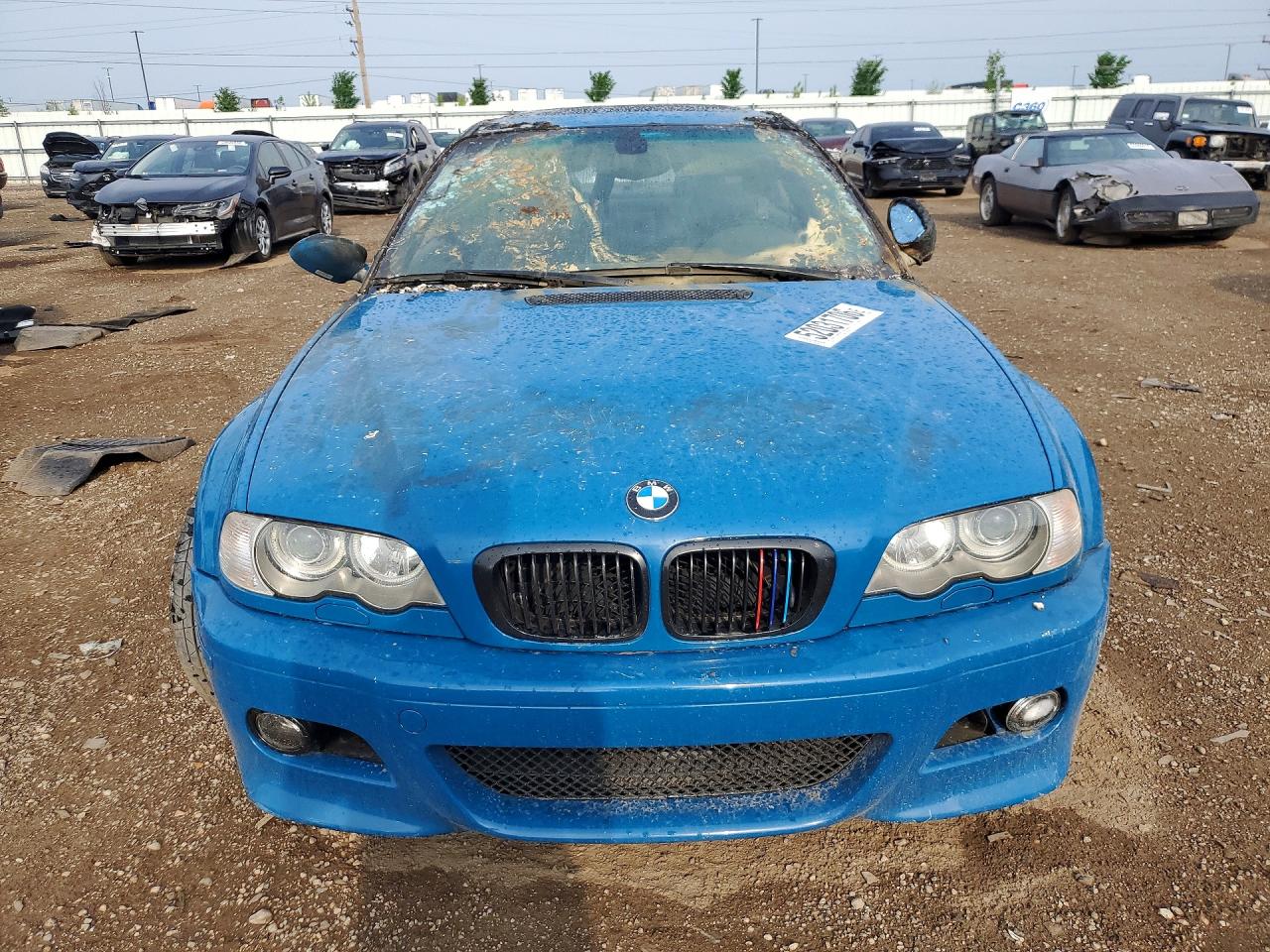2001 Bmw M3 Ci Синий vin: WBSBL93451JR10279