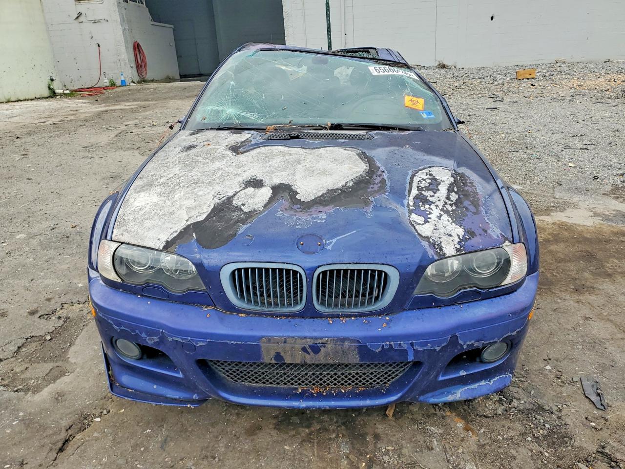 2005 Bmw M3 Blue vin: WBSBL93455PN62437