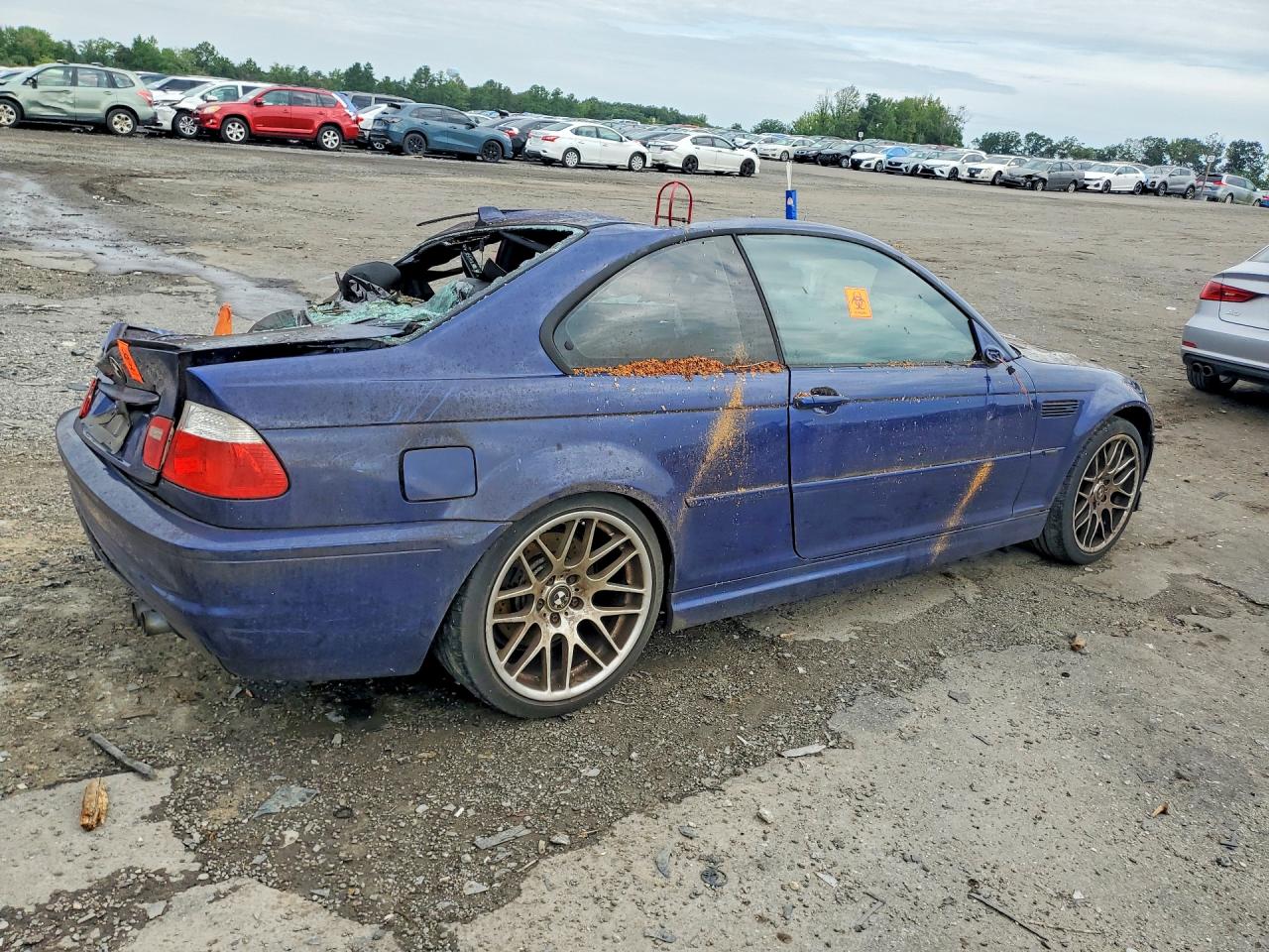 2005 Bmw M3 Blue vin: WBSBL93455PN62437