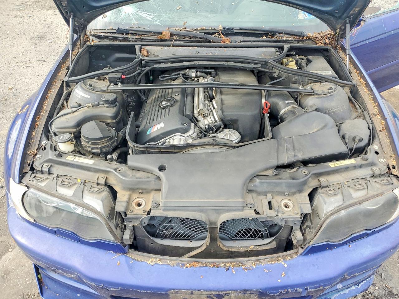 2005 Bmw M3 Blue vin: WBSBL93455PN62437