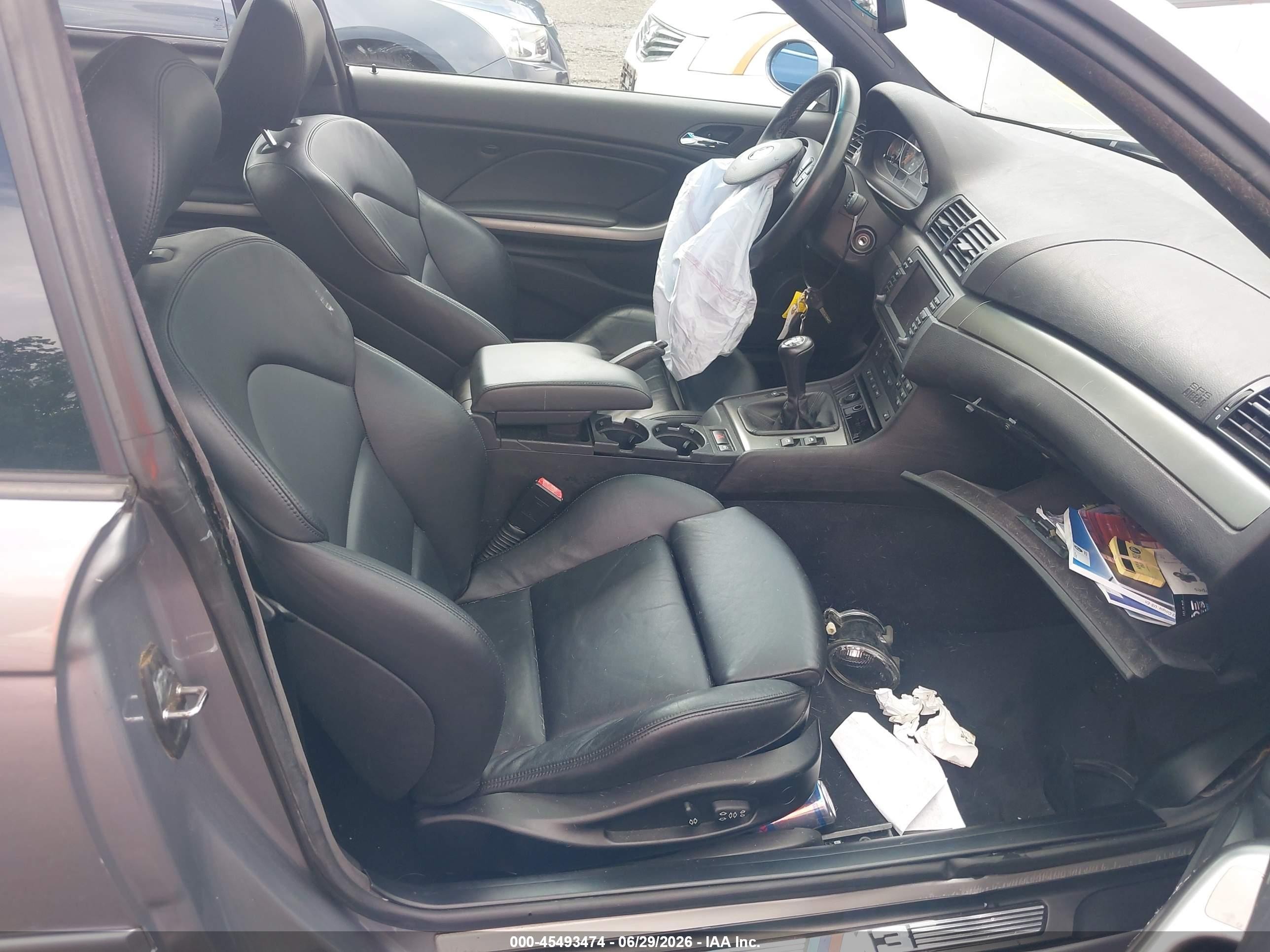 2004 Bmw M3 Синий vin: WBSBL93464PN60033