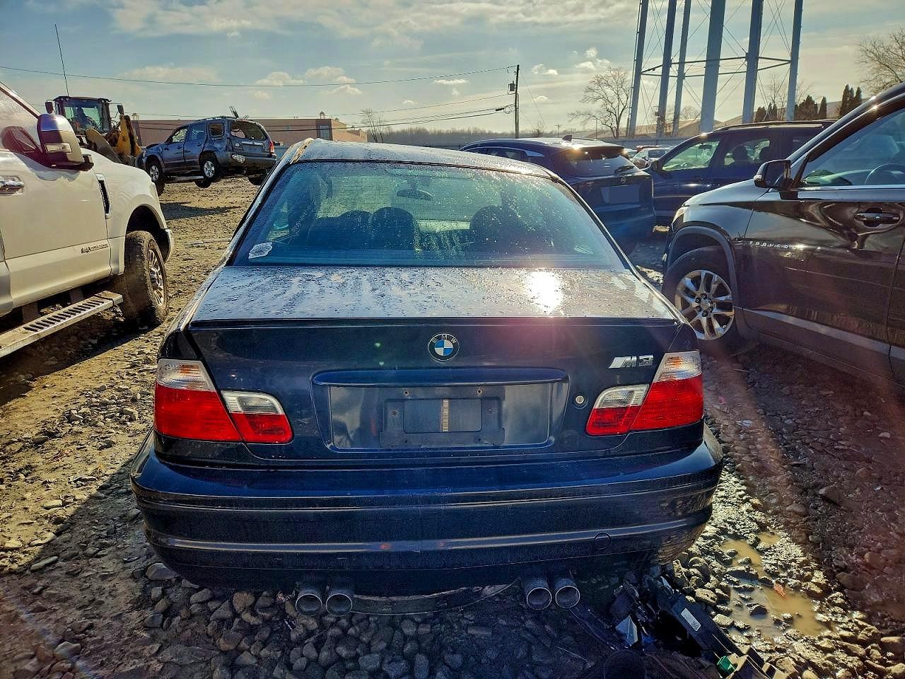 2003 Bmw M3 Black vin: WBSBL93473JR22064