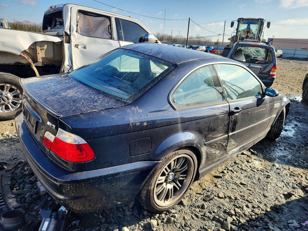 2003 Bmw M3 Black vin: WBSBL93473JR22064