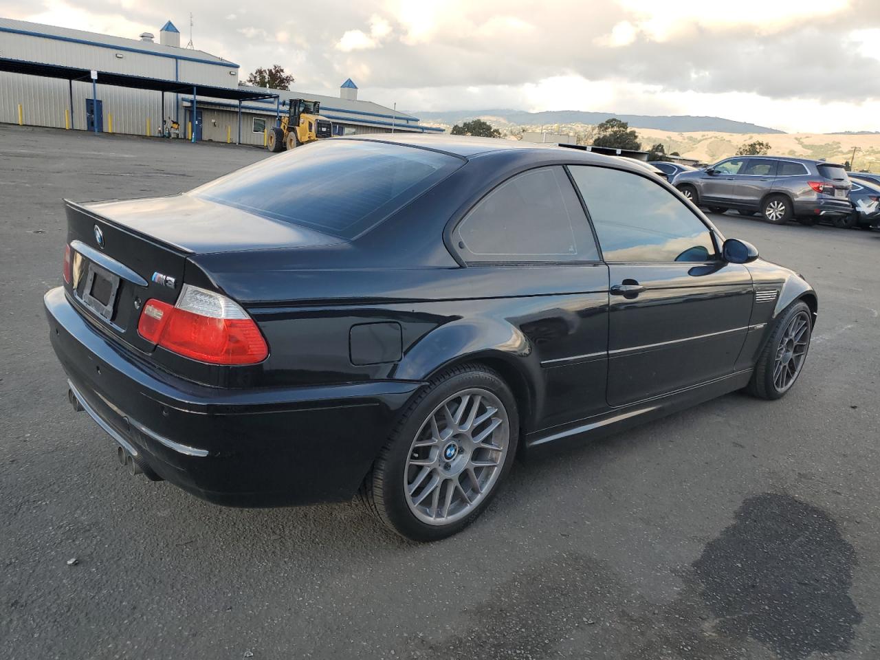 2003 Bmw M3 Black vin: WBSBL93473JR23165