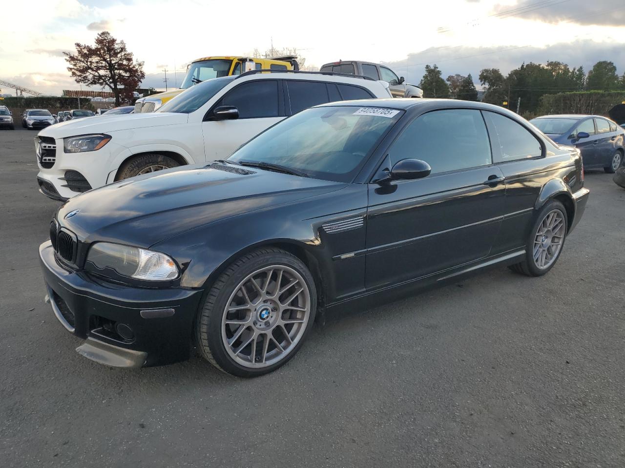 2003 Bmw M3 Black vin: WBSBL93473JR23165