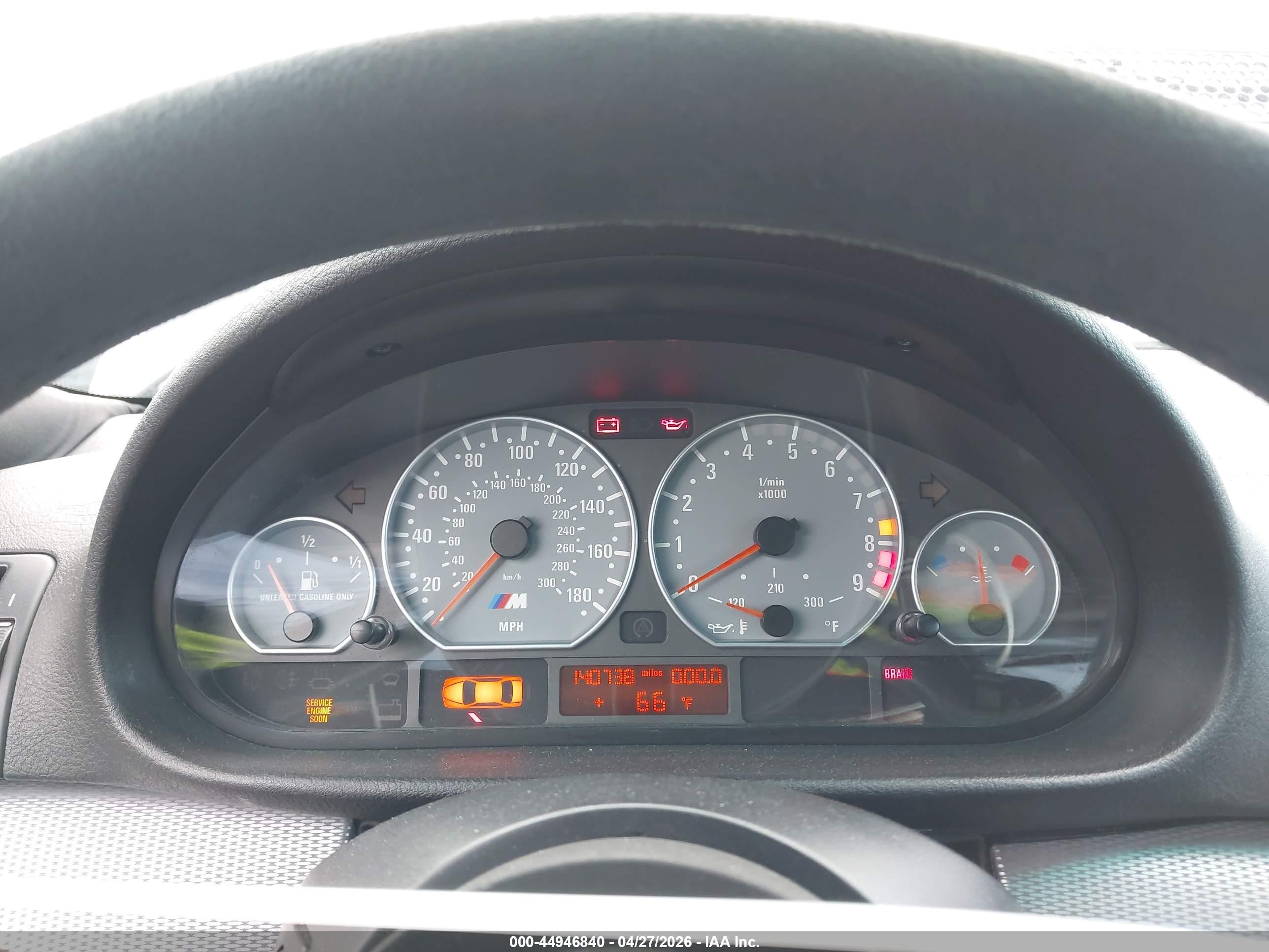 2006 Bmw M3   Черный vin: WBSBL93476PN64952