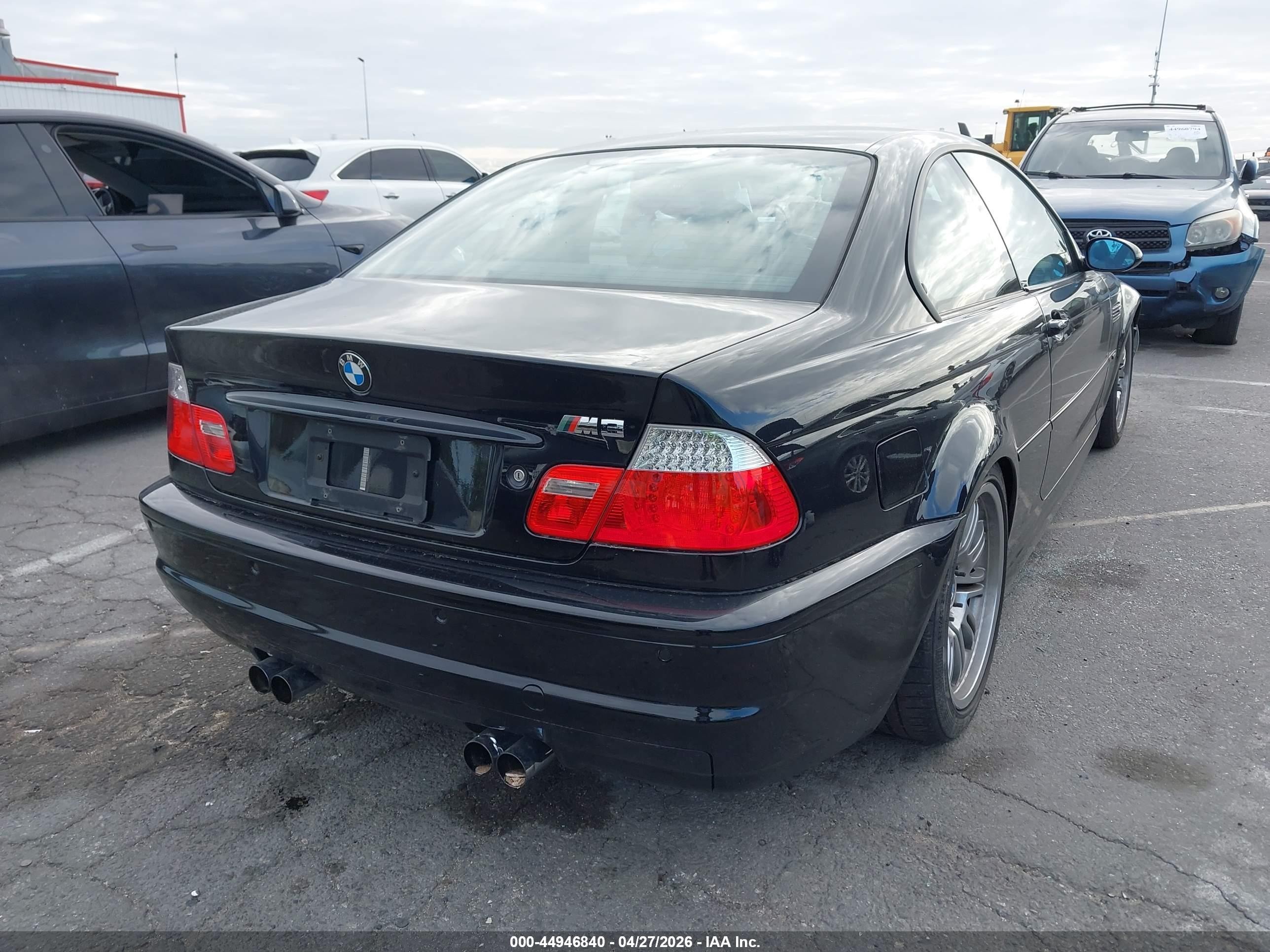 2006 Bmw M3   Черный vin: WBSBL93476PN64952