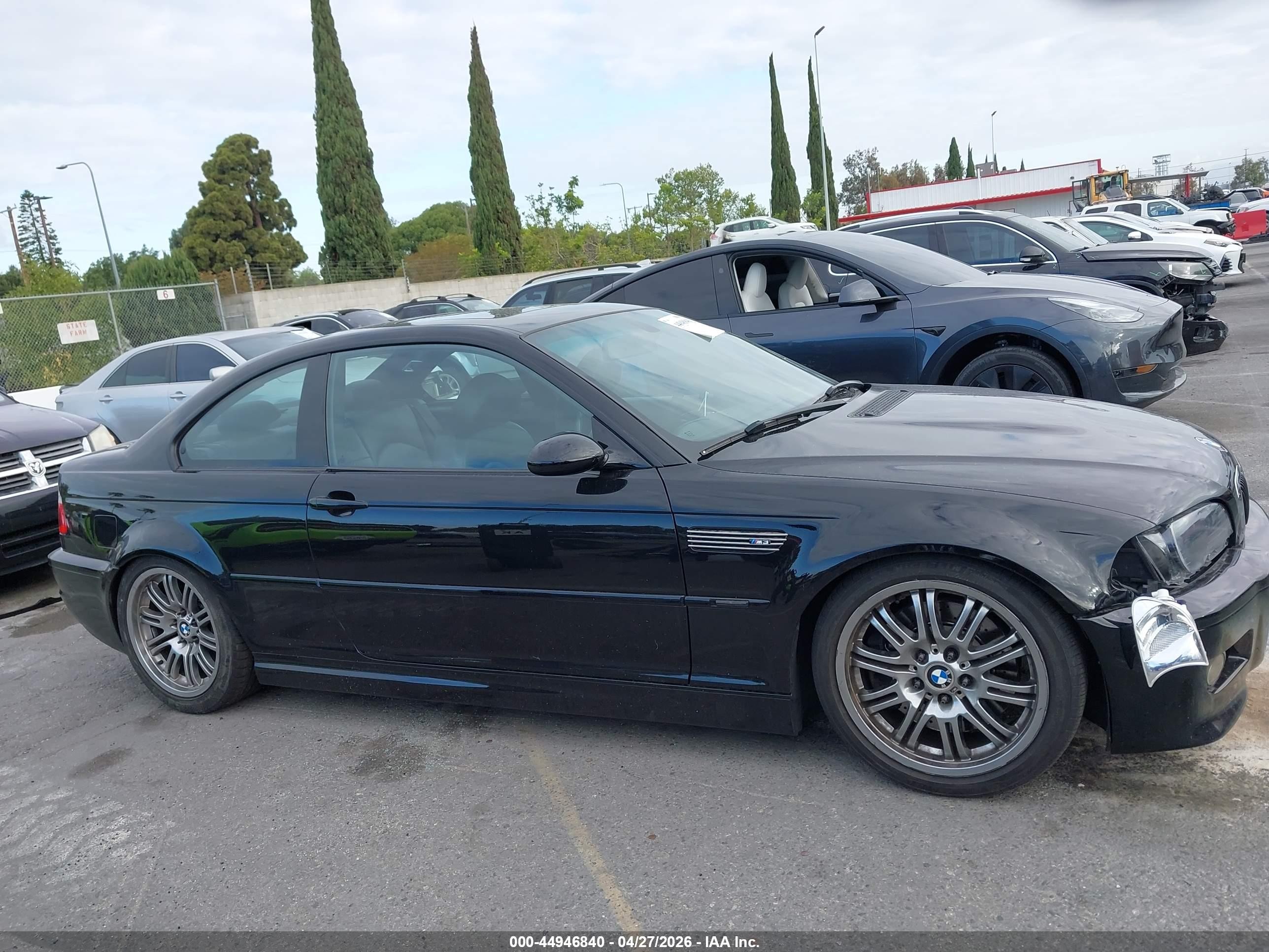 2006 Bmw M3   Черный vin: WBSBL93476PN64952