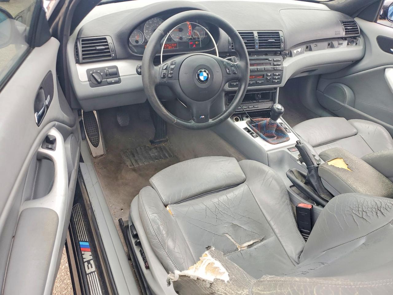 2003 Bmw M3 Black vin: WBSBL93493JR23880