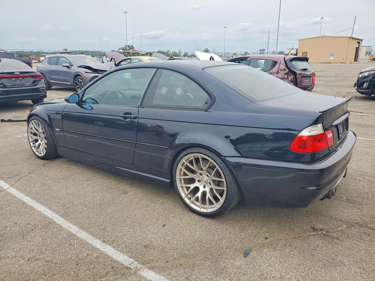 2003 Bmw M3 Black vin: WBSBL93493JR23880